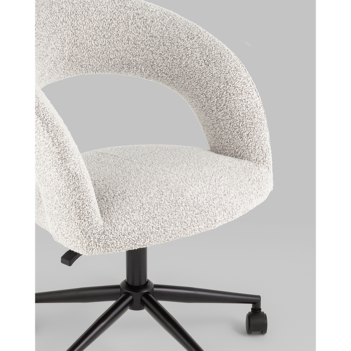 Кресло Mia светло-серый Stool Group DR-1234-OF UF-995-02