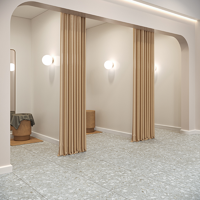Керамогранит Terrazzo Light Ivory Matt Buono Ceramica THS4804M