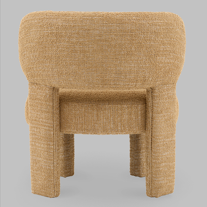 Кресло лаунж Fani горчичный Stool Group FDC0175184 Ani Pink 107-4