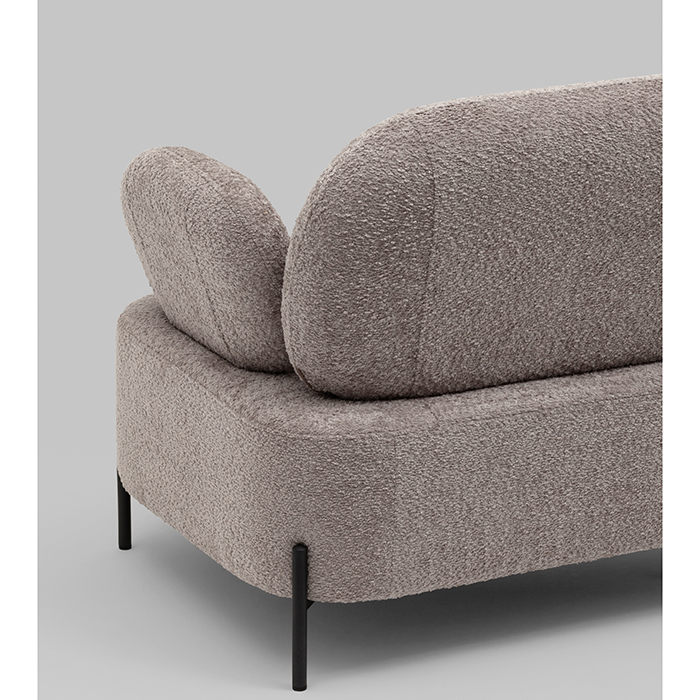 Диван Кэнди букле капучино Stool Group vd-dv-candy-cm20