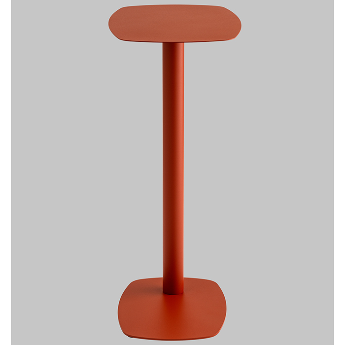 Журнальный столик Eanna L металл красный Stool Group MT-190L DB-008