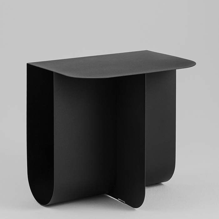 Журнальный столик Laure металл чёрный Stool Group MT-136S DB-001