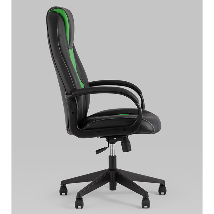 Кресло игровое TopChairs ST-Cyber 8 чёрный/салатовый Stool Group ST-CYBER 8 LGREEN