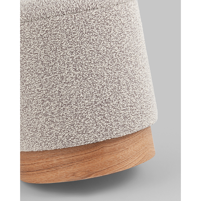 Пуф с ящиком Холли XS букле бежевый Stool Group 21B810BCB-S BCB-2