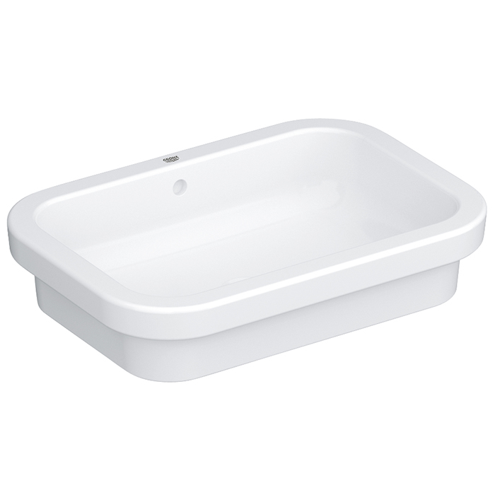 Раковина накладная 60 см Eurocosmo Grohe 39124001