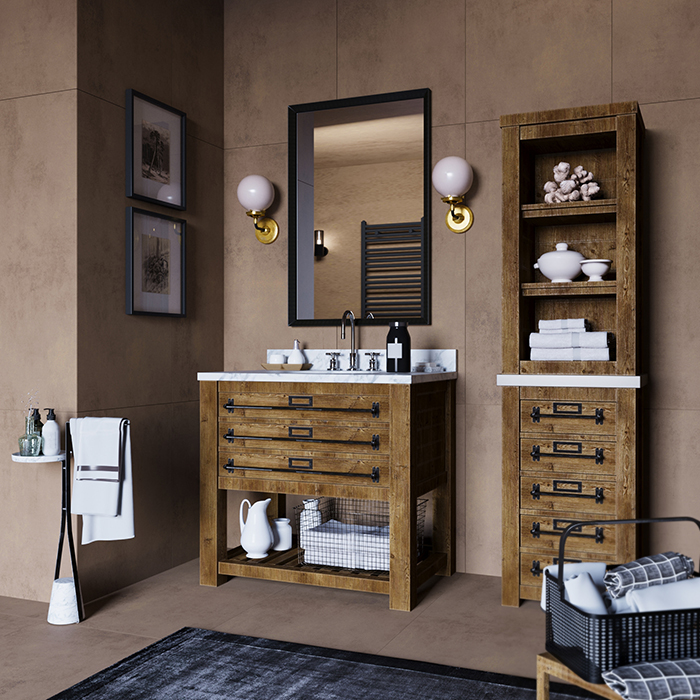 Керамогранит Clayton Colori Brown Matt Buono Ceramica CVL4496M