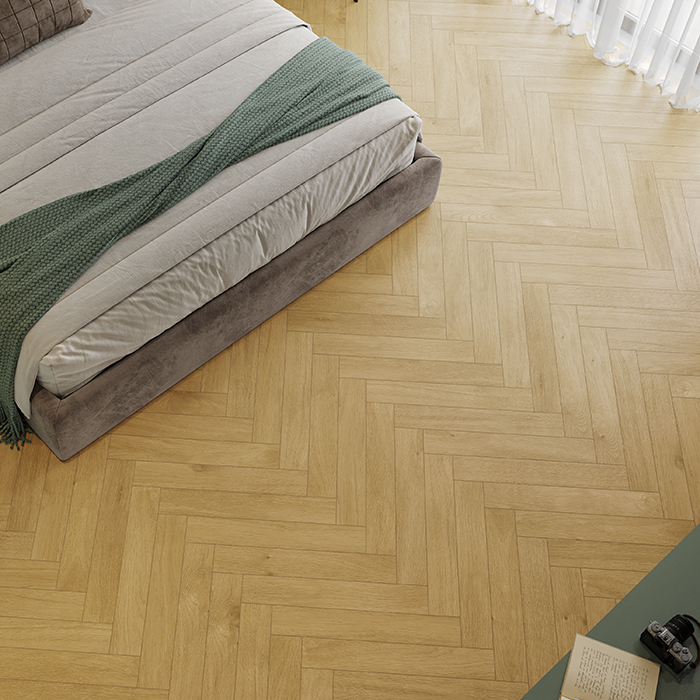 Ламинат Дуб Мальта Herringbone Elegant Norland LF303-12