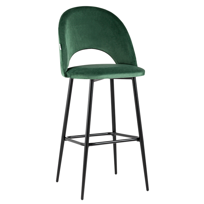 Комплект барных стульев Меган велюр зелёный (2 шт) Stool Group AV 415-H30-08(B) X2