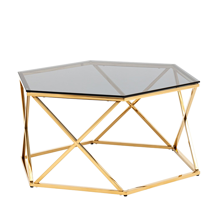 Журнальный столик Круз 93х80 стекло Stool Group ECT-187-TG