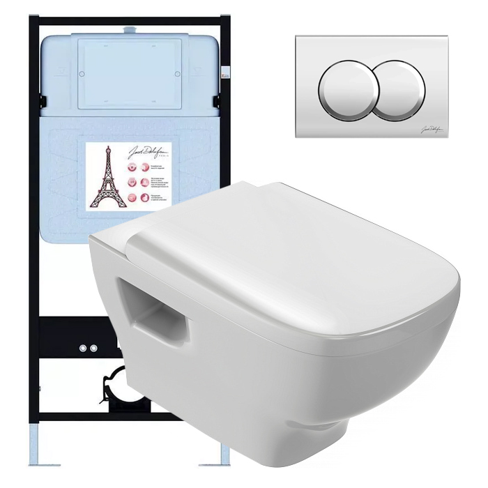 Унитаз с инсталляцией Struktura Jacob Delafon EDE103-00