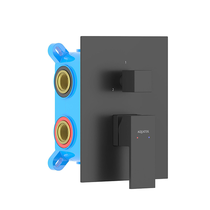 Смеситель для ванны встраиваемый Либра Aquatek AQ1647MB