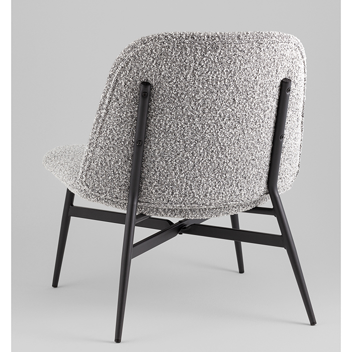 Кресло-лаунж Ease серый Stool Group DM5052 BMG2635-19 Grey