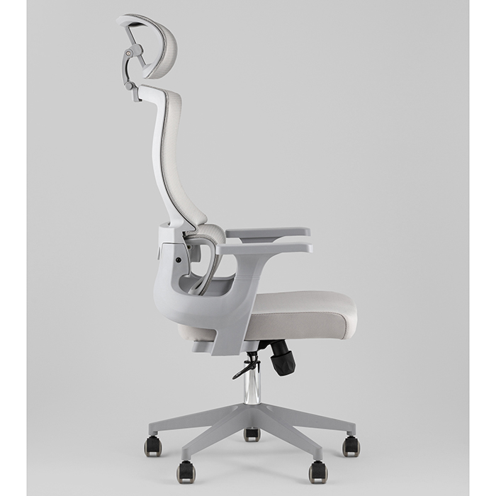 Кресло офисное TopChairs Vantage серый Stool Group WH-978AG grey
