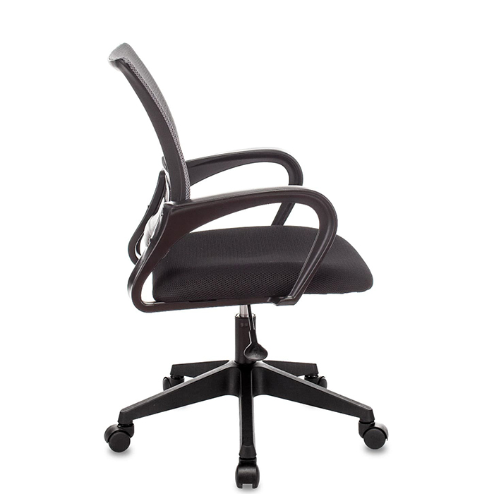 Кресло офисное TopChairs тёмно-серый Stool Group ST-BASIC/DG/TW-11