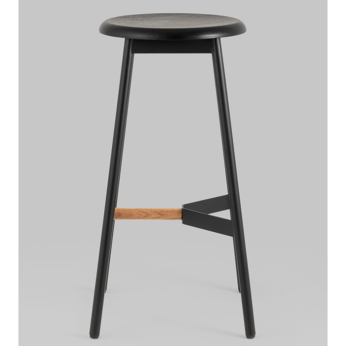 Стул барный Knobb чёрный Stool Group 9117H75 black