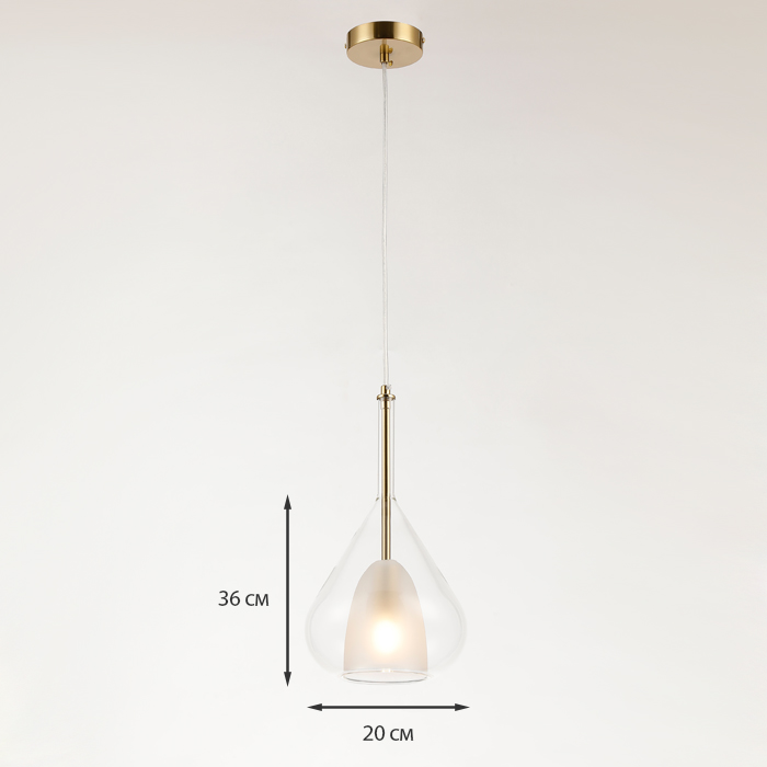 Светильник подвесной Gler TUUS TLB-G0107-040-CL