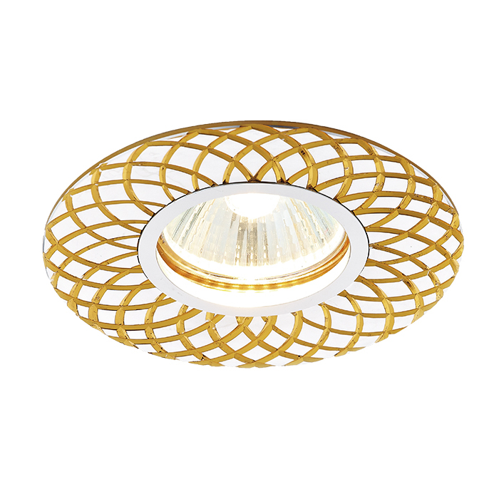 Светильник встраиваемый точечный Ambrella Light A815 AL/G