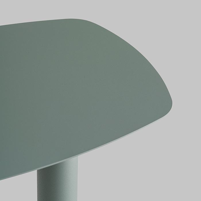 Журнальный столик Eanna L металл зелёный Stool Group MT-190L DB-022