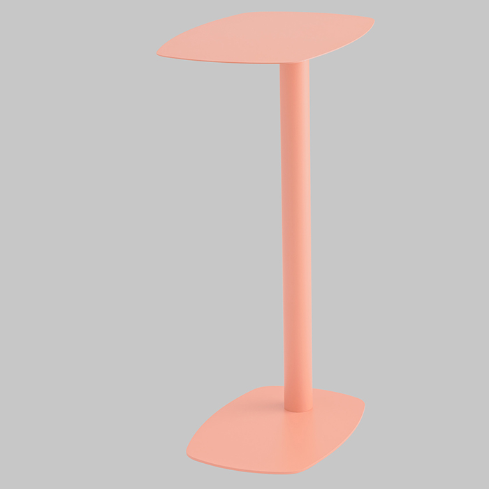 Журнальный столик Eanna L металл коралловый Stool Group MT-190L DB-011
