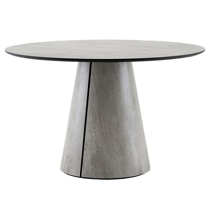 Стол круглый Стивенсон D120 HPL метрополитан Stool Group AV 1319-1200-2046(C) + AV 1317 (1000/1200)-2046-9005(H)