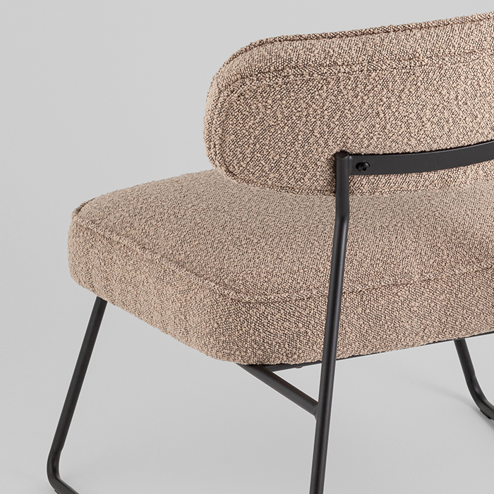 Кресло-лаунж Kate бежевый Stool Group CQ-2020 - BMG K8022-6