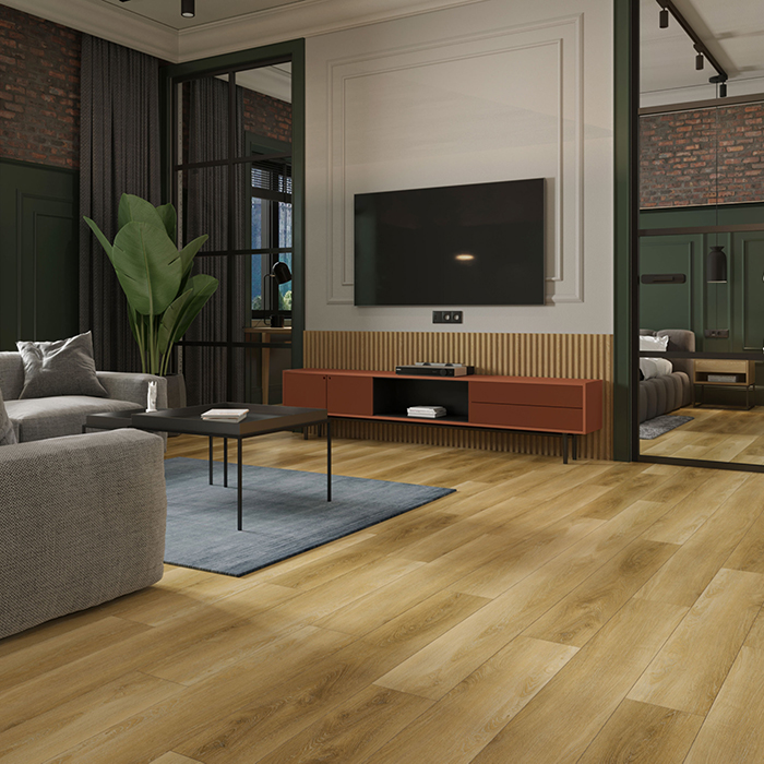 Ламинат Дуб Лузон Herringbone Elegant Norland LF303-06