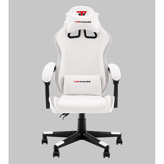 Кресло игровое TopChairs Druid белый Stool Group GF-8062-N white