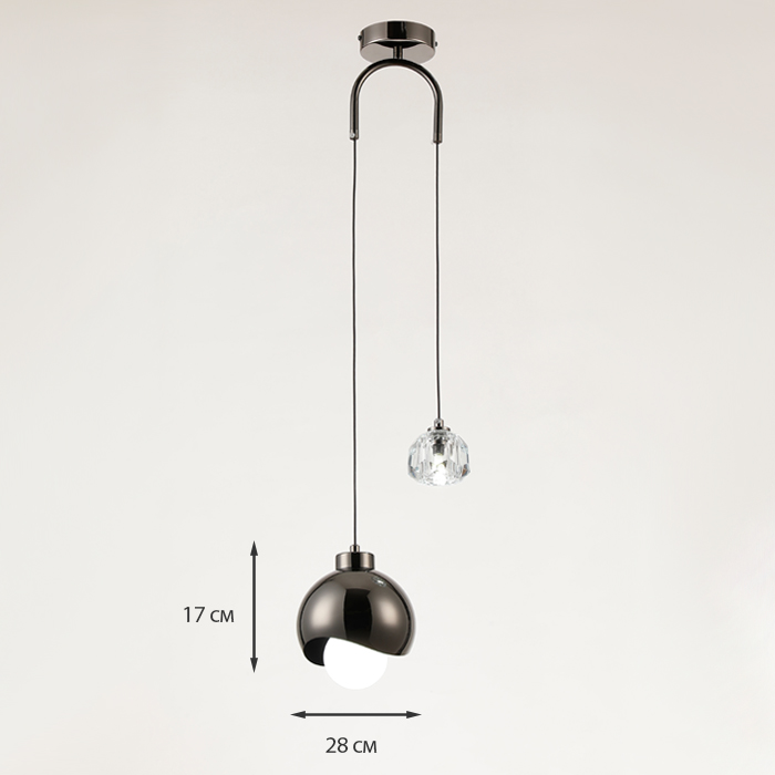 Светильник подвесной Kowal TUUS TLB-K0111-040-BL