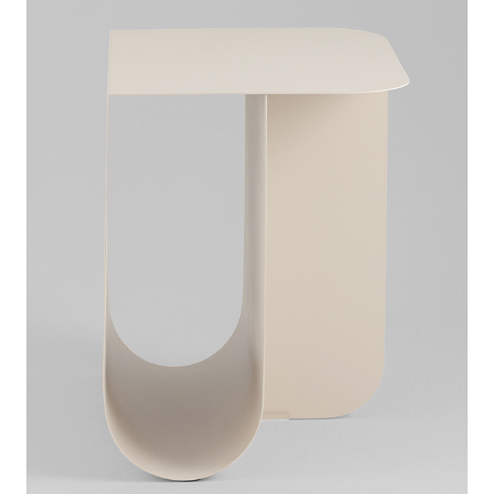 Журнальный столик Laure металл светло-серый Stool Group MT-136S 12-4301