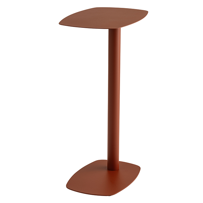 Журнальный столик Eanna L металл красный Stool Group MT-190L DB-008