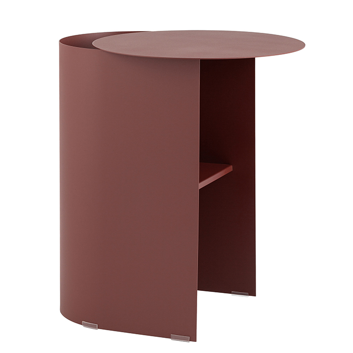 Журнальный столик Floire металл бордовый Stool Group MT-143 DB-032