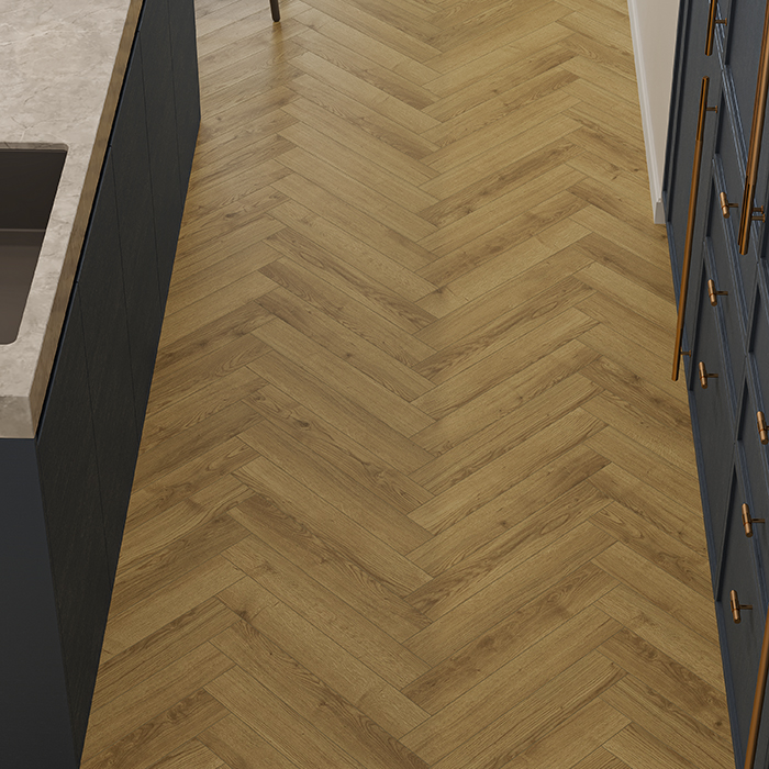 Ламинат Дуб Фанэн Herringbone Elegant 10 Norland LF306-17