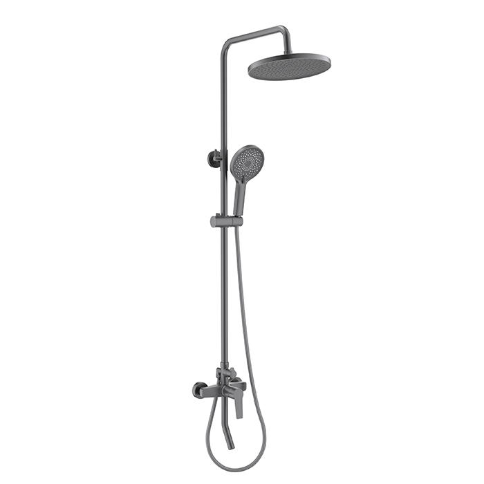 Душевая стойка Лугано Aquatek AQ2740BGM