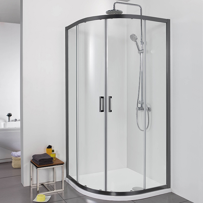 Душевое ограждение Aquatek AQ ARI RO 08020BL