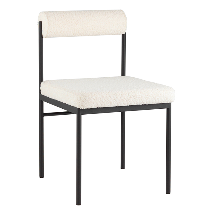 Стул Балла букле молочный Stool Group vd-balla-cm01