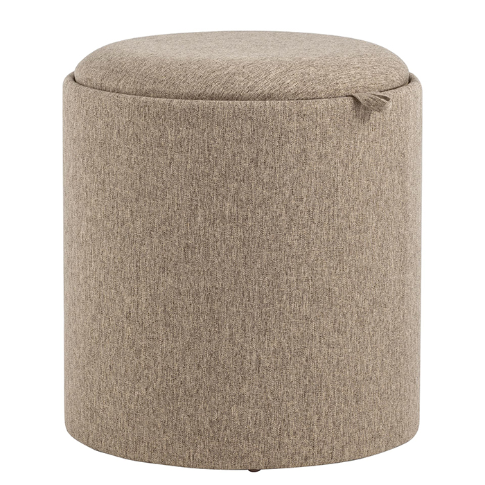 Пуф с ящиком Хюгге S рогожка бежевый Stool Group 19B260LS BY1701-3