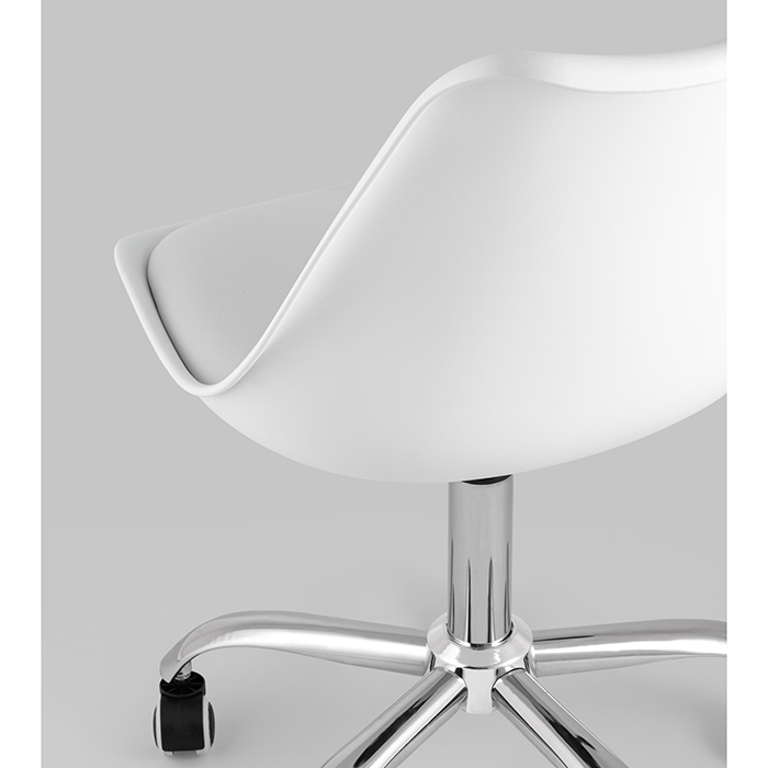 Стул Blok SN пластиковый белый Stool Group BML-053-D3 White