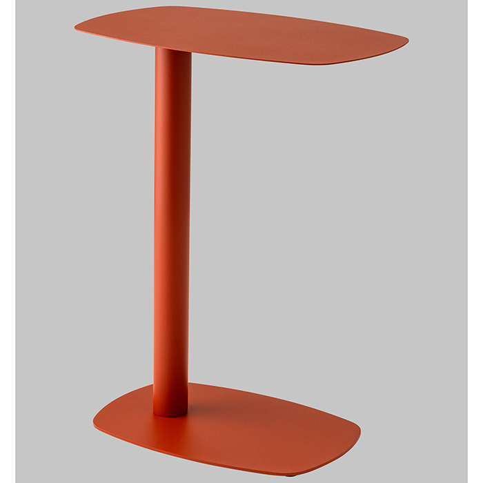 Журнальный столик Eanna S металл красный Stool Group MT-190S DB-008