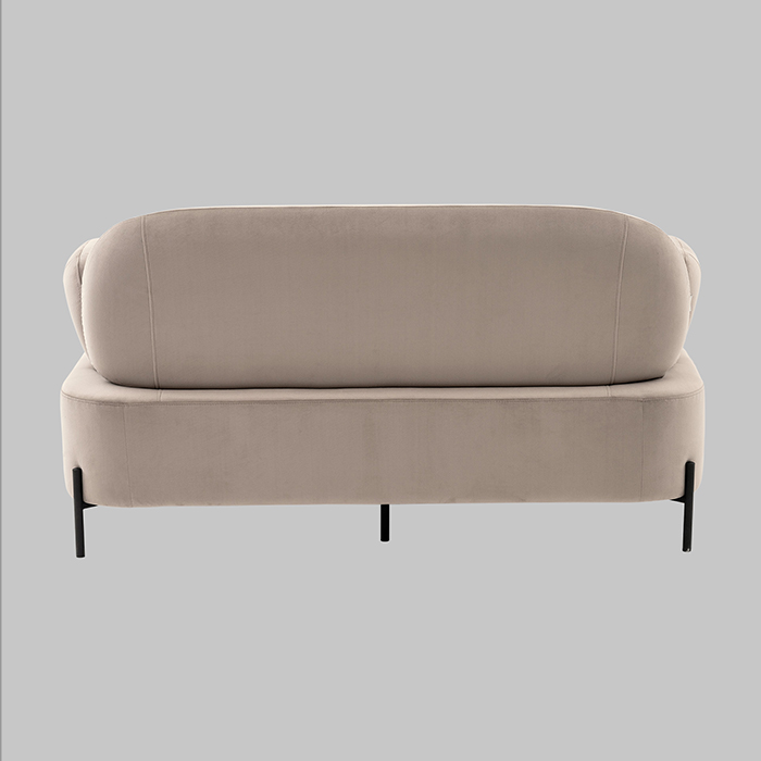 Диван Кэнди велюр светло-серый Stool Group vd-dv-candy-b25