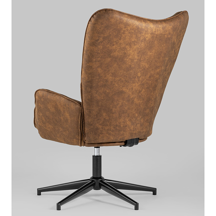 Кресло вращающееся Ирис коричневый Stool Group IRIS BROWN