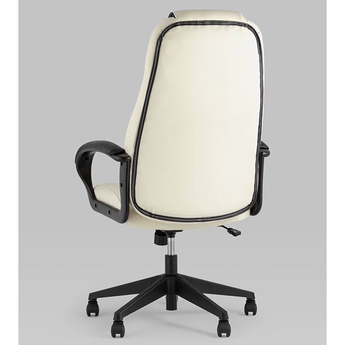 Кресло игровое TopChairs ST-Cyber 8 белый/чёрный Stool Group ST-CYBER 8 WHITE