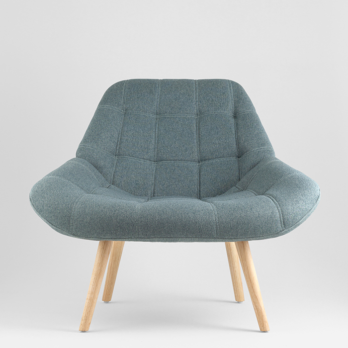 Кресло Олби Квадро зелёный Stool Group QH-8927K 875-12 green