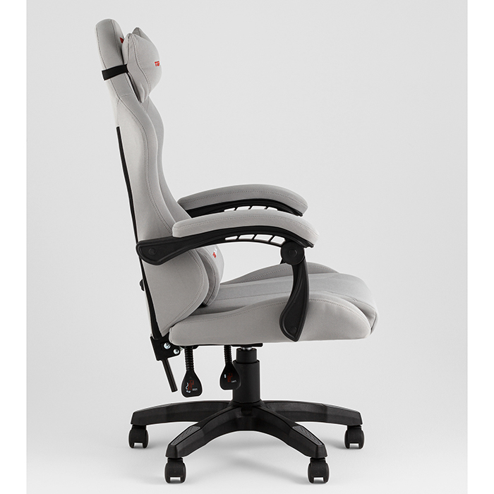 Кресло игровое TopChairs Druid серый Stool Group GF-8062-N TT704