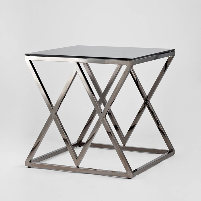 Журнальный стол D55 Инсигния стекло Stool Group EET-026-BG-SK