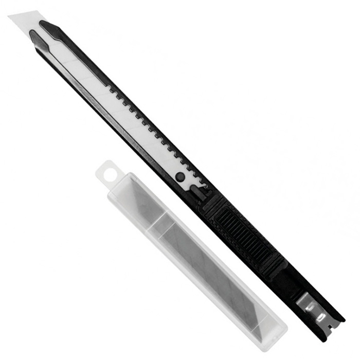 Нож profi 9 мм Vertextools 0044-9-1