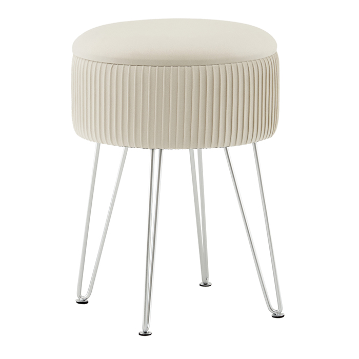 Пуф Астор бежевый Stool Group 23A1696VD-8167-01-S