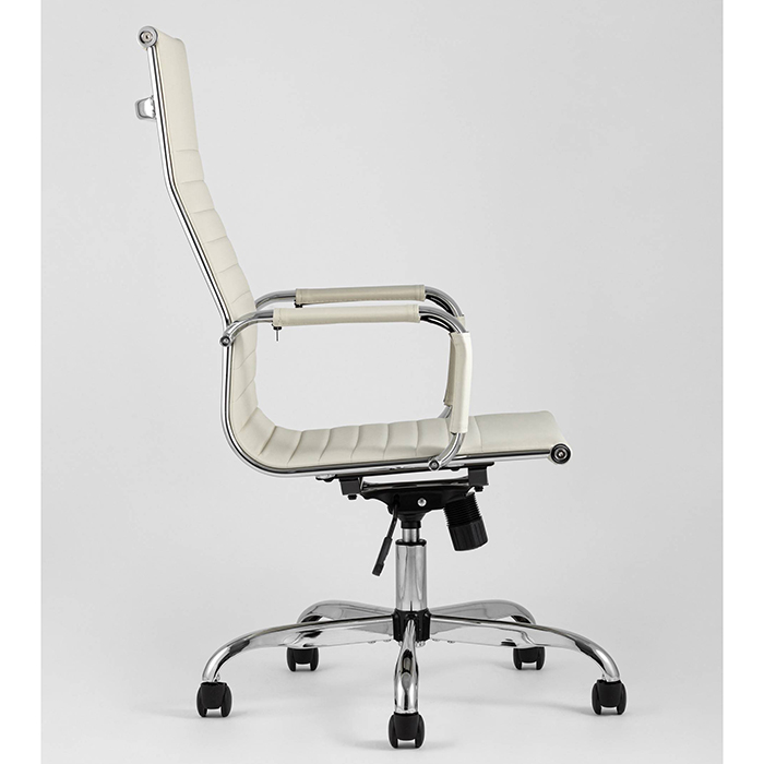 Кресло офисное TopChairs City бежевое Stool Group D-101H beige
