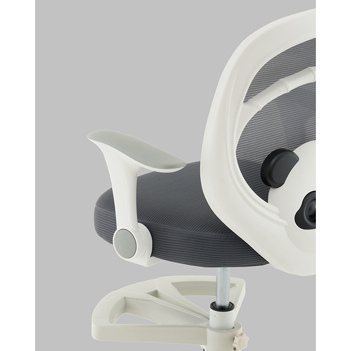 Кресло компьютерное TopChairs Panda серый Stool Group OUE-2546 grey