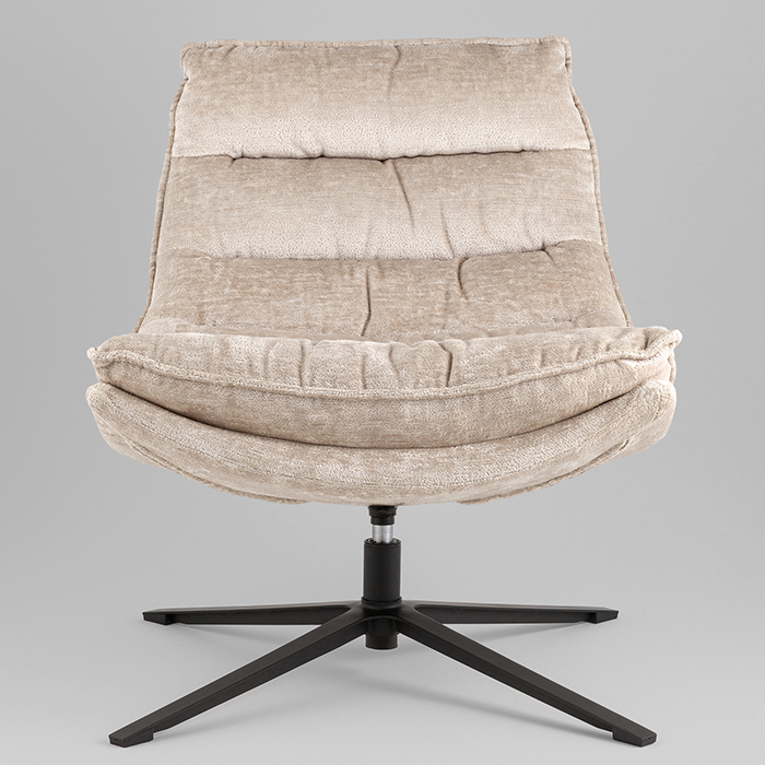 Кресло-лаунж Lazy бежевый Stool Group DM7658 BMG845-902 BEGIE