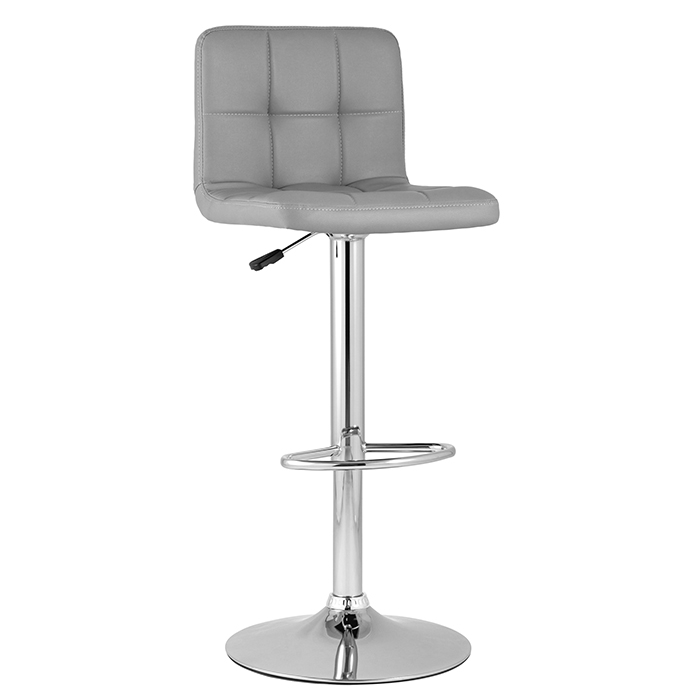 Стул барный Малави серый Stool Group BEGONIA-NP GREY